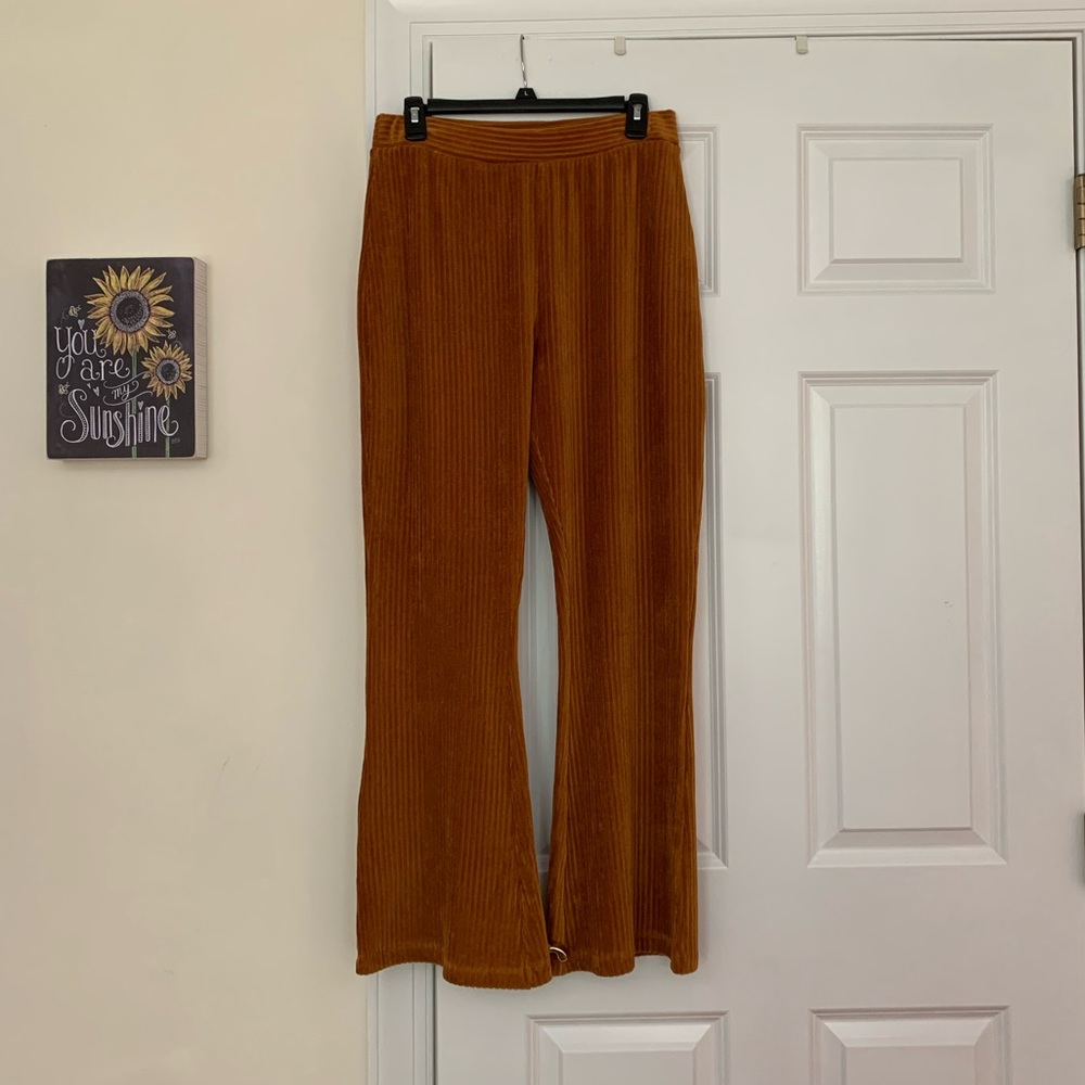 Fit and flare pants